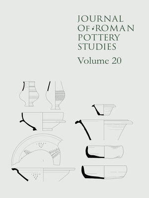 cover image of Journal of Roman Pottery Studies Volume 20